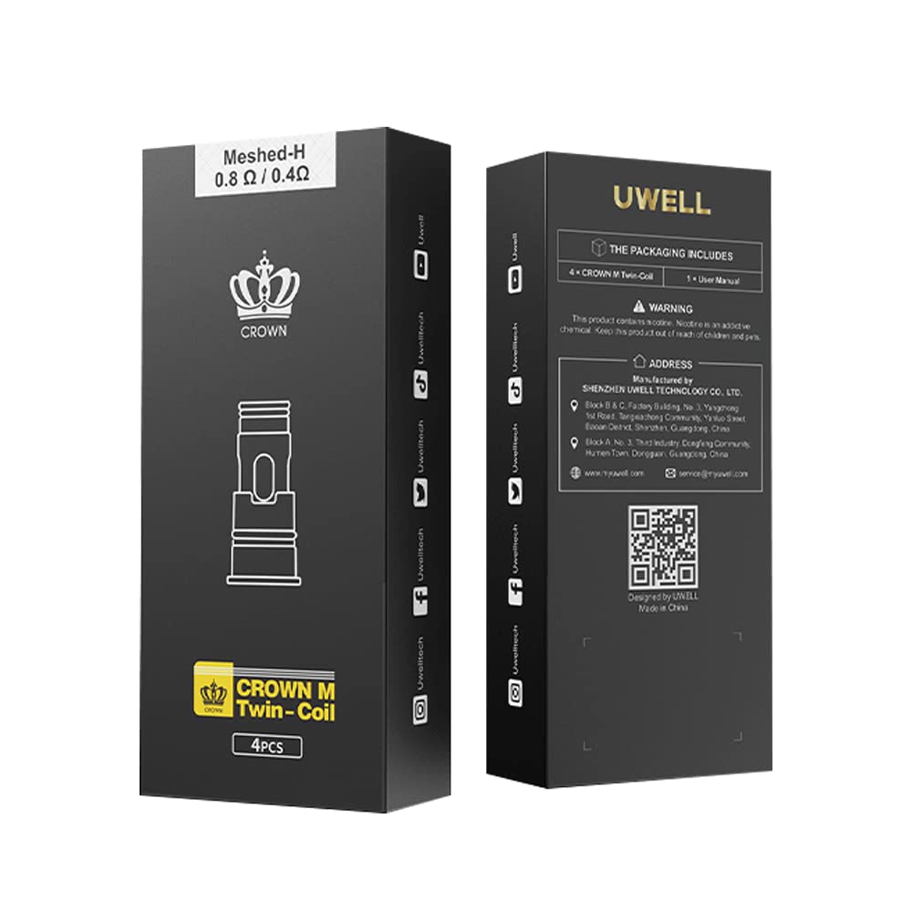 uwell crown 4 batterie Uwell - Crown 4 IV Sub-Ohm Tank main image 1