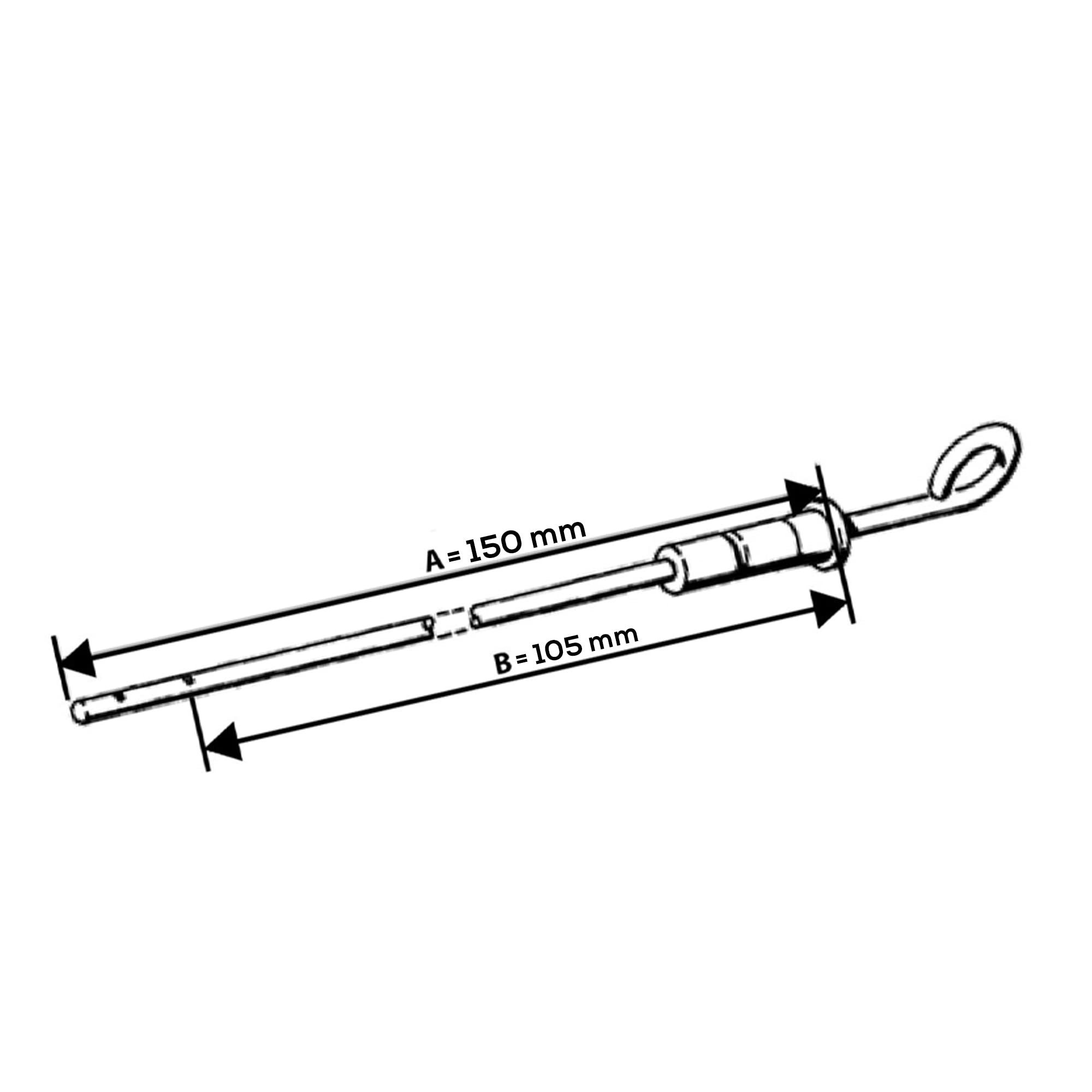 Astina Di Livello Olio Per Trattore Cod. 4607956
