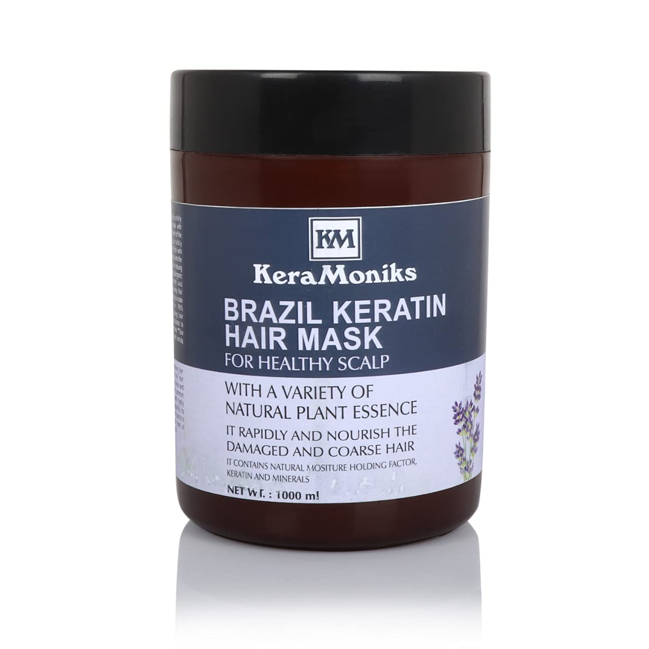 KeraMoniks LAVENDER BRAZIL KERATIN HAIR MASK 1000 ML-picture-17