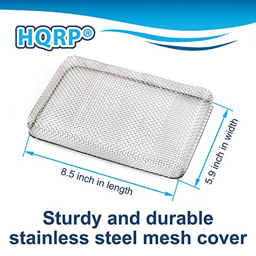 HQRP 5.9"x8.5" RV Furnace Water Heater Vent Cover Screen w/Installation Tool Compatible with Atwood 6/10 Gallon; Suburban 6 Gallon - Thumbnail 3