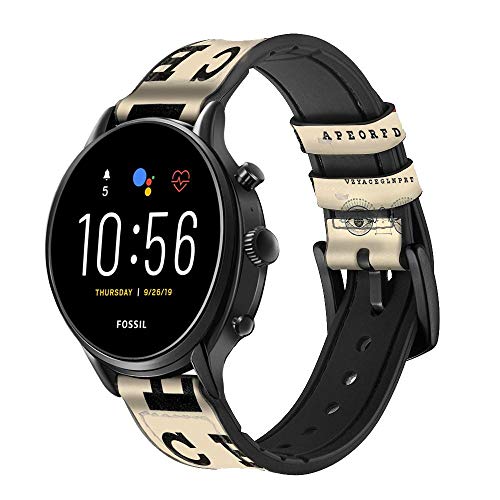 Fossil Gen 5/5E/4 Sport Hybrid Smartwatch Band 22mm