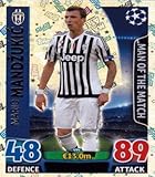 mandzukic bayern trikot Match Attax Champions League - #494 Mario Mandzukic Man Of The Match Card