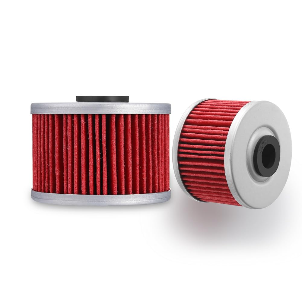 Caltric Oil Filter For Suzuki DRZ110 2003-2005 – OEM K5201-01503 Replacement, Red - View #6
