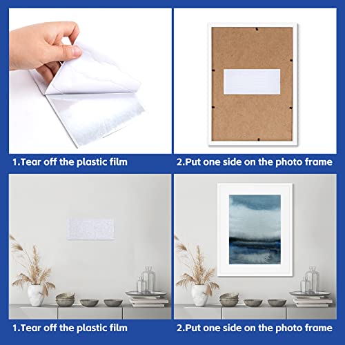 Image of 4 Inch x 18 Feet White Adhesive Hook Loop Tape Heavy Duty, Multi-Purpose Carpet Anti Slip Rug Gripper, Double Sided Hook Loop Rolls, Couch Cushion Grip, Bulk Sticky Straps Wall Hanging Strips | Bulk Sticky Back hook loop tape, Apply No Punching Wall Mounting, Keep Carpet Socket in Place at Home and Office