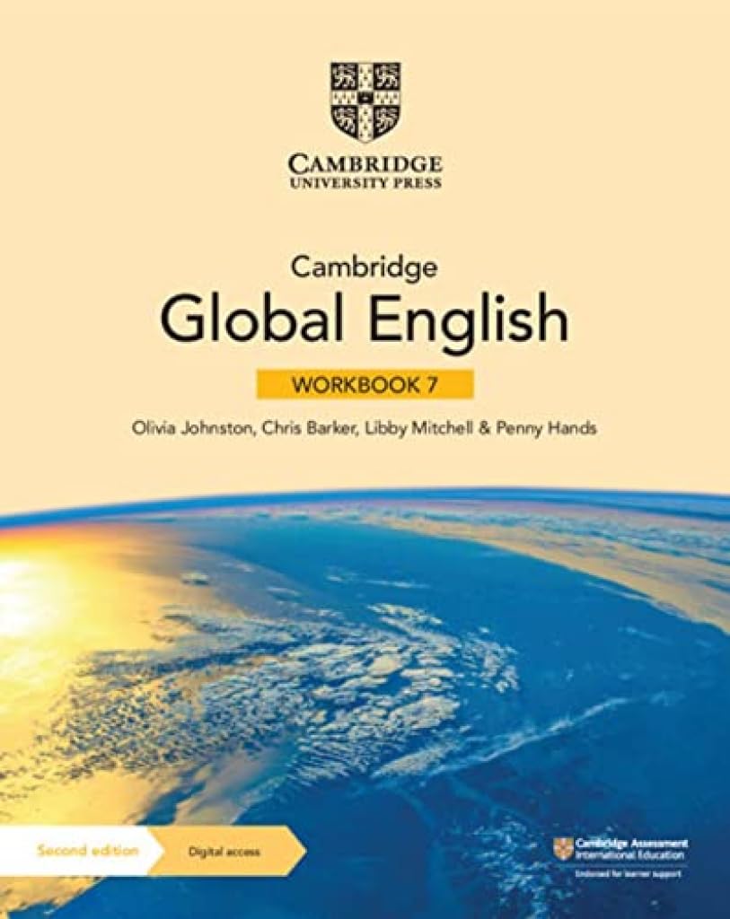 Cambridge Global English Workbook 7 with Digital Access (1 Year) Johnston 2e