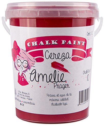 Amelie Prager 1000 – 10 peinture à la craie, cerise, 1 l