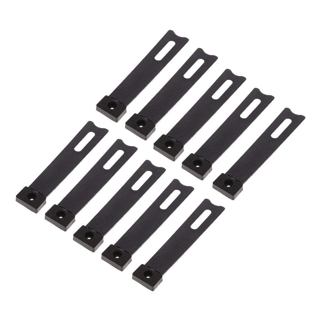 Meri SHOPP 10Pcs Plastic Photo Frame Backs Stand Display B Black Plastic Crafts | Home Arts & Crafts | Framing & Matting | Frames & Supplies-image-10