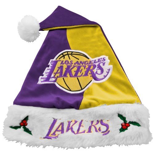 Chapeau de Père Noël NBA Los Angeles Lakers : Fini les bonnets tristes pour les fêtes