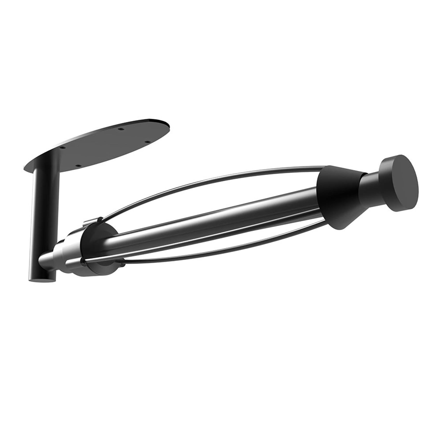 CTRLZS Paper Towel Holder Under Cabinet Paper Towel Holder Wall Mount Paper Towel Holder with Damping Kitchen Under Counter Paper Towels Rack