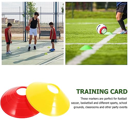 BESPORTBLE Cones De Futebol 12 Pçs Cones De Disco De Agilidade Cones De Treinamento De Futebol Marca