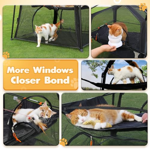 Rywell 3-Tier Outdoor Cat Tent