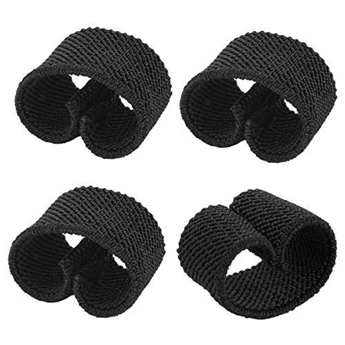 Elastische Gürtelhalter für Dienstgürtel, 4 Stück Rucksackgurt Halter Gürtel bleiben Schleifen Taktische Gürtelhalter Halter Band für 1,5 Breite Gürtel/Riemen