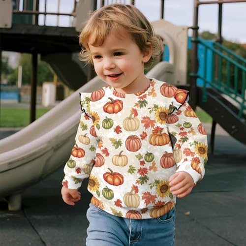 DISNIMO Thanksgiving Crewneck Sweatshirt Toddler Fall Outfits Clothes Girls Sweatshirts Pullover Shirts3