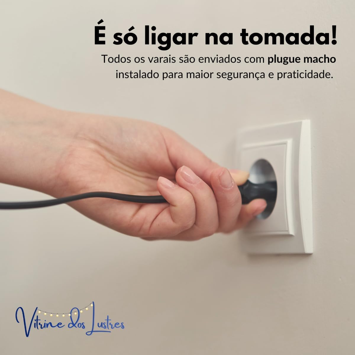 Varal De Luzes 20 Metros Externo Gambiarra Cordão Bivolt E27