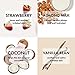 ESW Beauty Strawberries & Cream - Soothing Raw Juice Face Mask (6-Pack) - Calming with Coconut, Vanilla Bean, Almond Milk & Strawberry for Sensitive Skin - Reduces Redness & Nourishes