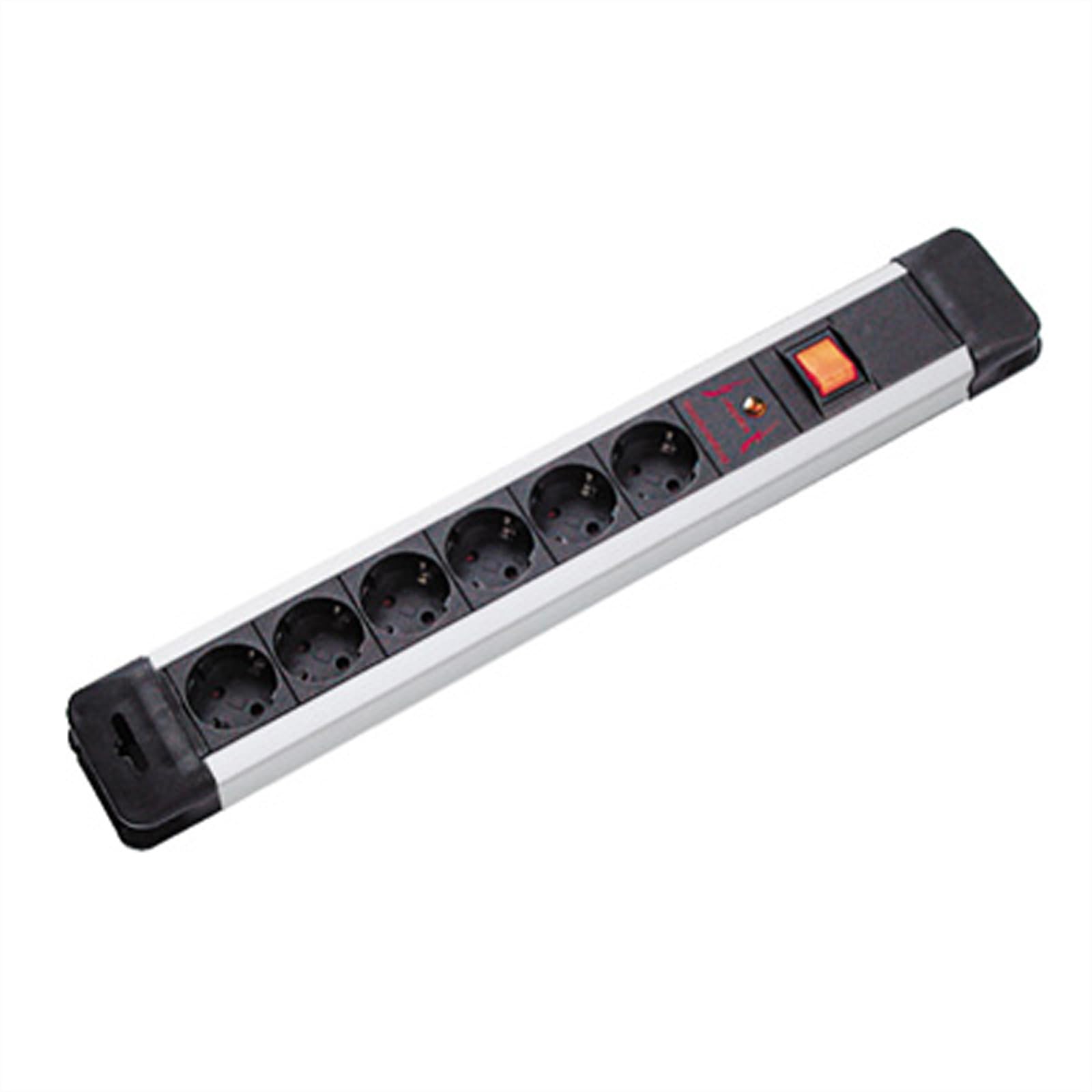 Bachmann 330.105 - Regleta con interruptor (6 enchufes)