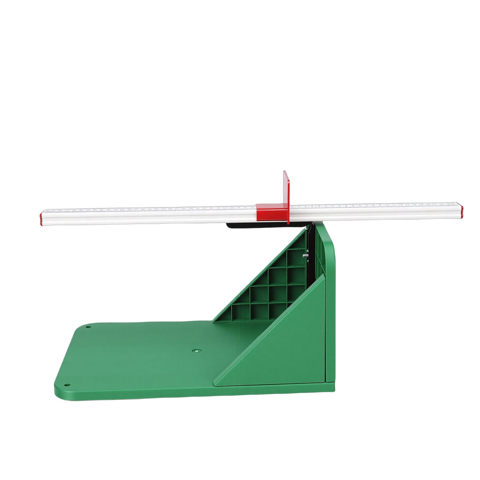 Generic Probador de Evaluación de Flexibilidad Probador de Ligamentos Ajustable para Adultos Caja para Sentarse y Alcanzar para Instrumento de Medición de Fitness Portátil para Niños, Plástico ABS