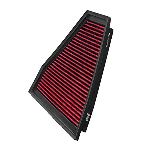 Upgr8 U8701-1102 Hd PRO OEM Replacement High Performance Dry Drop-in Panel Air Filter Red