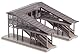FALLER 222153 - Bahnsteigbrücke Radolfzell, Weiß