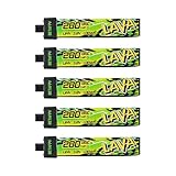 BETAFPV 5pcs Lava II 1S 280mAh Battery 3.8V 95C LiHV Battery with BT2.0 Connector Compatible with 1S Tiny Whoop Drone Quadcopter Like Cetus FPV Kit, Air65, Meteor65 Pro 1S Brushless Drones