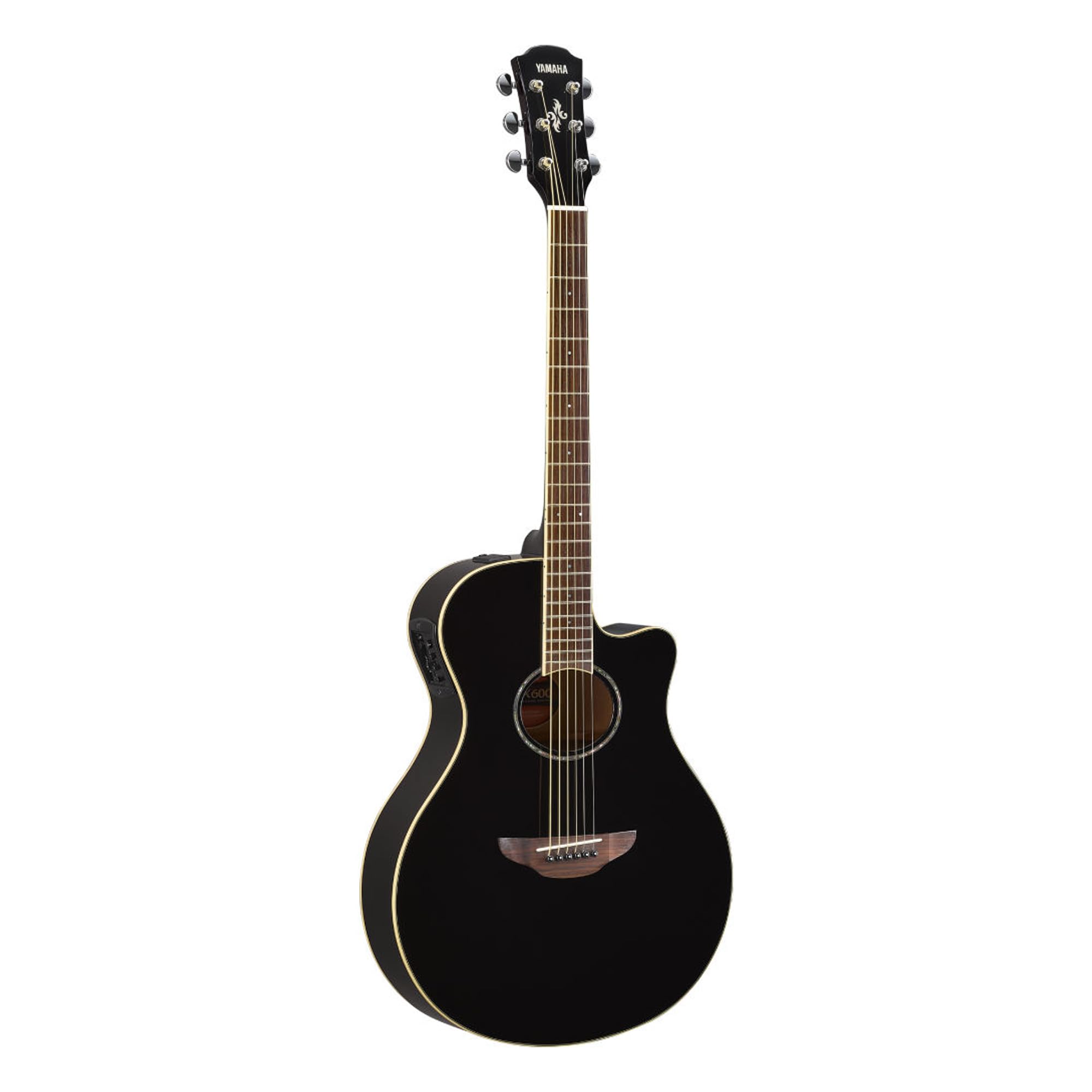 Amazon.com: Yamaha APX600 BL Thin Body Acoustic-Electric Guitar
