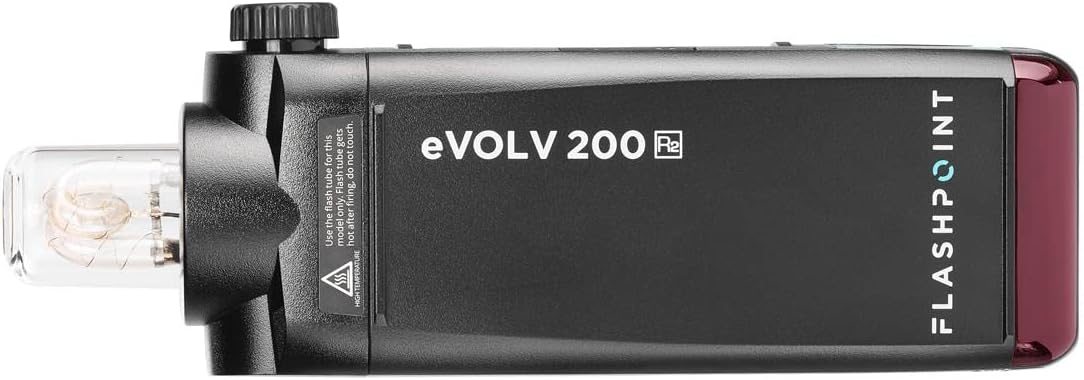 Flashpoint eVOLV 200 R2 TTL Pocket Flash with Barndoor Kit : Electronics