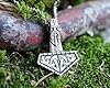 Baldur Jewelry - Large Thor's Viking Celtic Knot Knotwork Thors Hammer Necklace Pendant with chain- Mjölnir Viking Norse God Thor Hammer Pendant Viking Jewelry - Thor Necklace - Thor Gifts for Men #5
