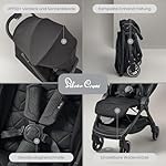 Silver Cross | Clic Kompakt-Kinderwagen | Reisekinderwagen | faltbarer & leichter Kinderwagen | Kabinengröße | Neugeborene - 4 Jahre | Space