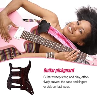 wisoolkic Guitar Pickguard Professional Universal Guitars Part Composants externes - Les Beatles, Paul McCartney, John Lennon, RIngo Starr, George Harrison wisoolkic Guitar Pickguard Professional Universal Guitars Part Composants externes – Image 6