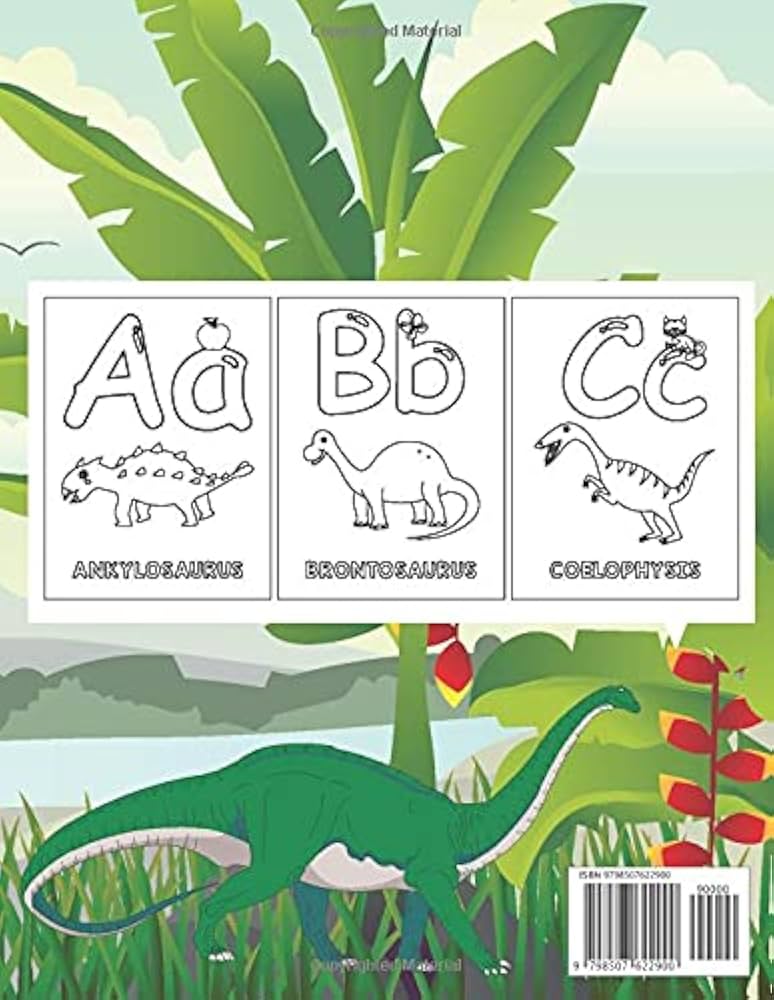 amazon-com-my-dinosaur-alphabet-coloring-book-dinosaur-coloring-pages-abc-dinosaurs-dinosaur-pictures-letter-9798507622900-c-kate-books for Free Printable Dinosaur Alphabet Letters Amazon.com: My Dinosaur Alphabet Coloring Book: Dinosaur Coloring Pages ABC Dinosaurs: Dinosaur Pictures & Letter: 9798507622900: C, Kate: Books for Free Printable Dinosaur Alphabet Letters
