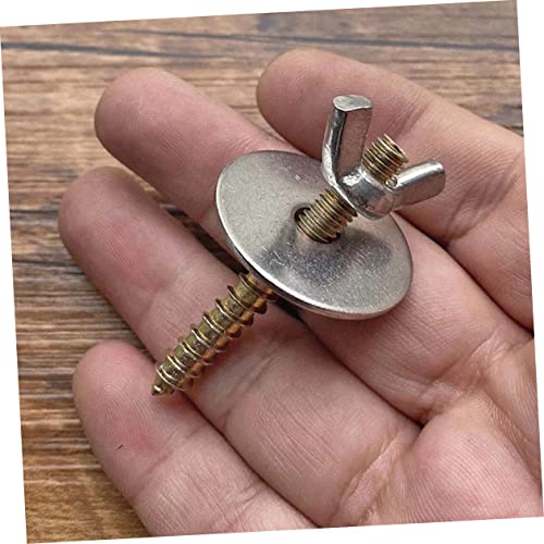 1 Set Platform Hamster Gaskets Kit To Retaining Connecting Of Screws Perch Nuts Parts Animal With Fitting Screw Accessories Springboard And Small Fixing Bird For Stand Accessory #TOP20