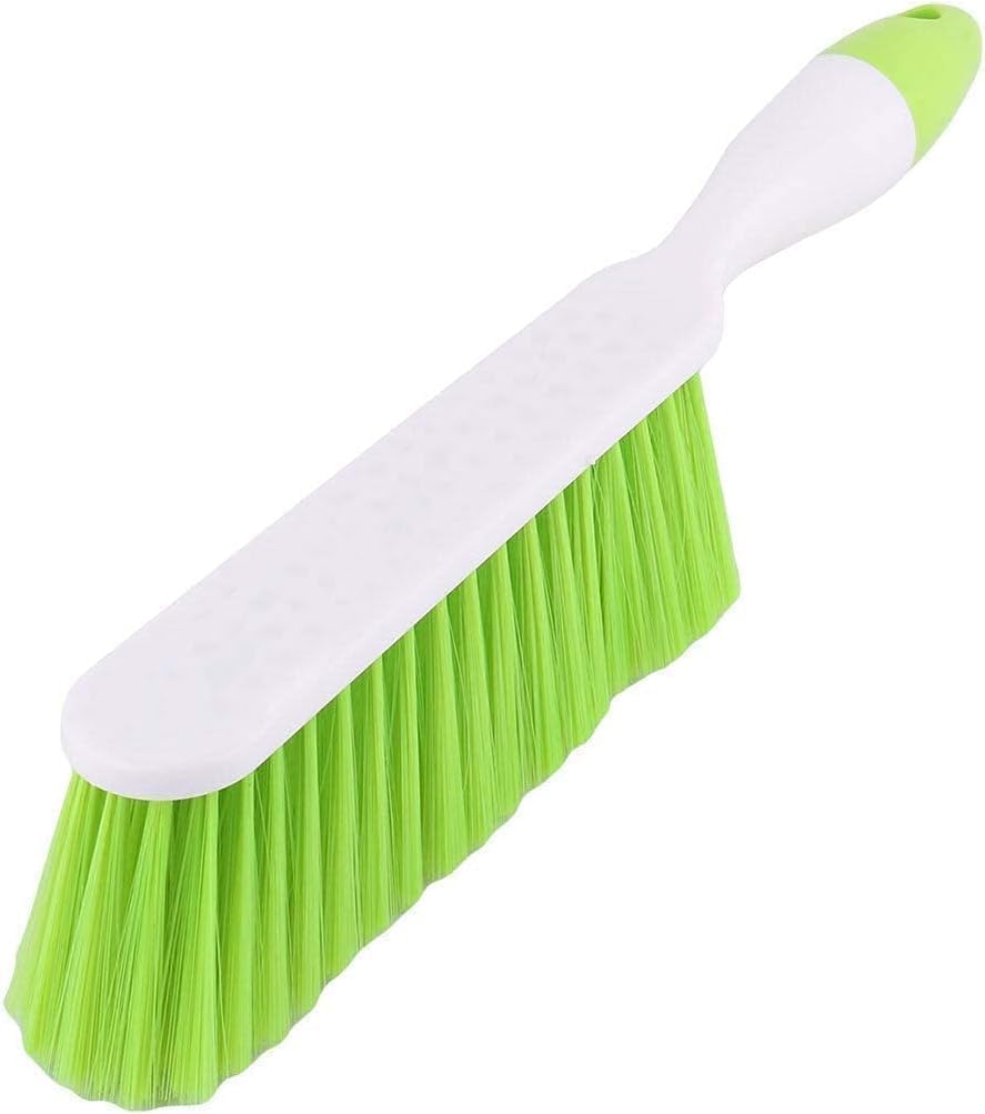 SAFE CHOICE Premium Carpet Cleaning Brush for Home, Multipurpose Dirt and Dust Cleaner with Wooden Handle and Long Bristles, Ideal for Sofa, Car, Bed, Curtains, Mats, Rugs Pack of 1-image-10