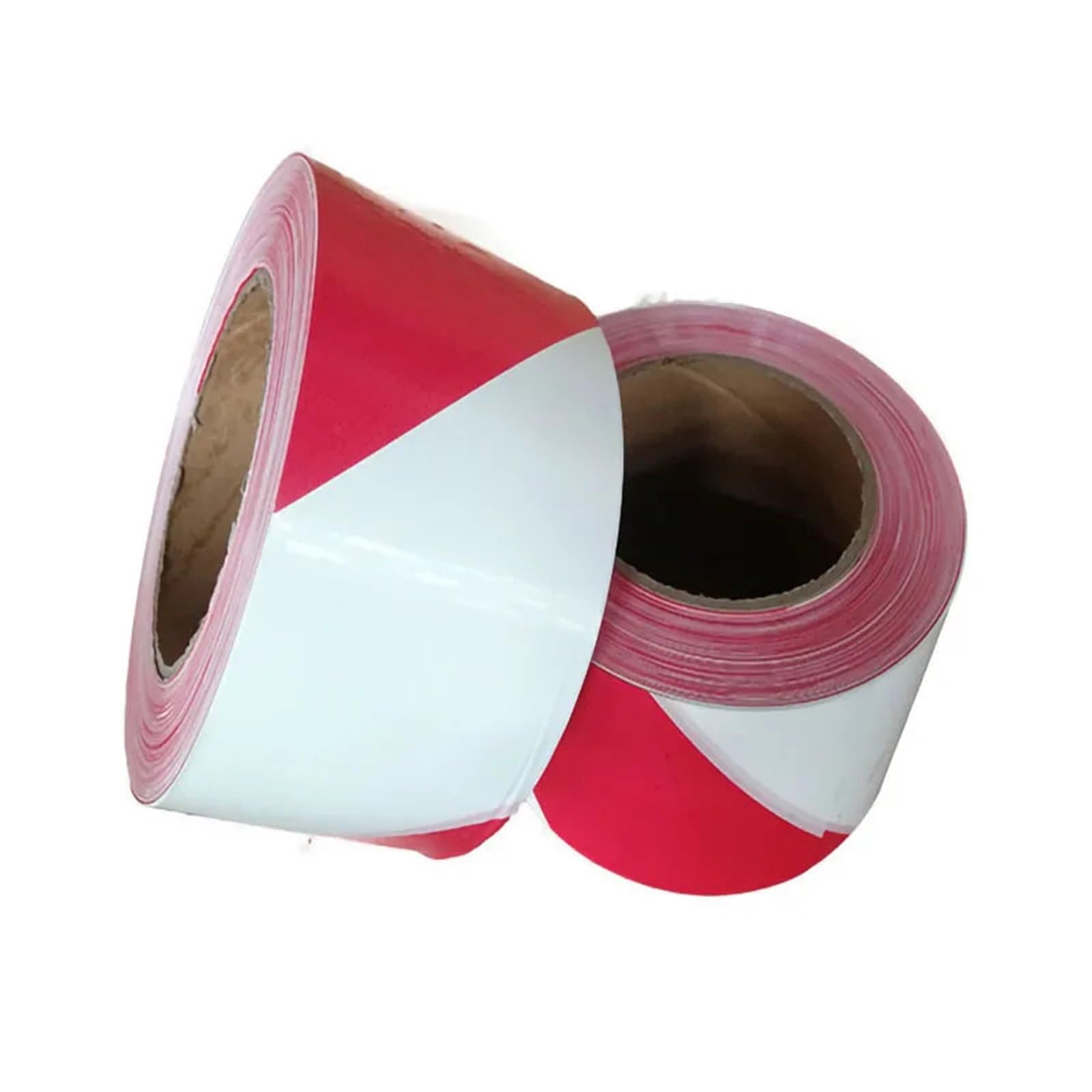 Sicherheitswarnbänder Rot-weiß-gelb-schwarz-blau-weiß gestreiftes Warnband for Warengrund-Gefahrenbereich-Sicherheitswarnung. Keine Viskose(Blue and White,T1.2milxH75mmxL100m)