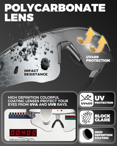 Image of Photochromic Sunglasses for Men Women, Transition Sunglasses for Cycling