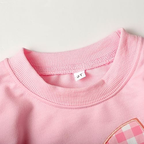 Image of RETSUGO Little Girls 2 Piece Clothing Sets Toddler Unicorn Sweatshirts and Leggings Cotton Fall Winter Casual Outfits 3-8T