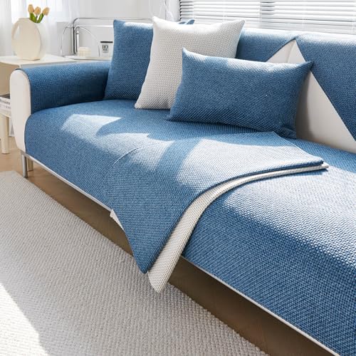 ���j�o�[�T������~�߃\�t�@�J�o�[�A�R�b�g�����l���\�t�@�v���e�N�^�[�A2/3/4�l�|��&L���^�\�t�@�p�A�X���b�v�J�o�[ (110×160cm�A�u���[) - �X�^�C���b�V���ł������ȒP