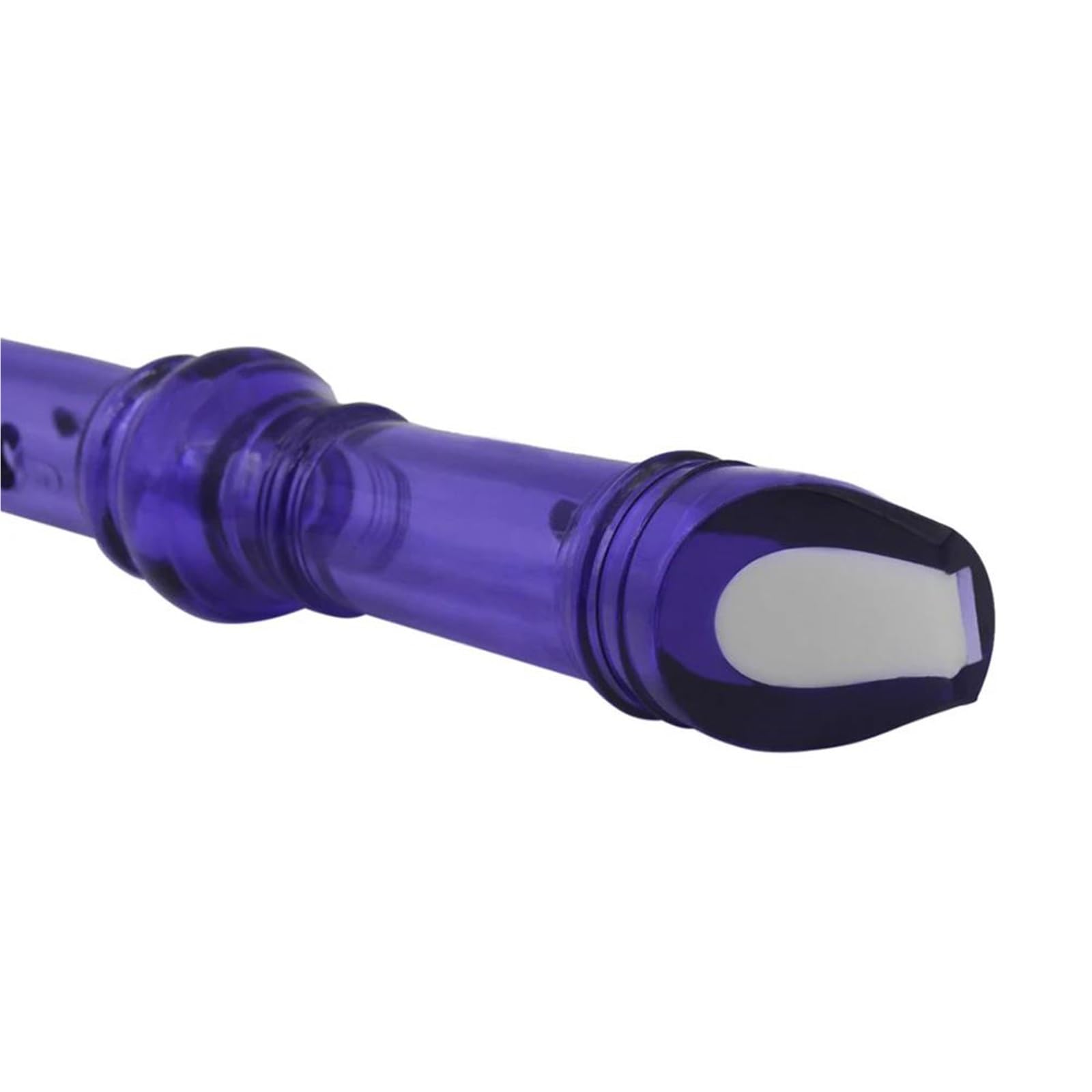 Flauto Dolce Professionale Registratore Acuti Staccabile In ABS (strumento A Fiato)(Blue)