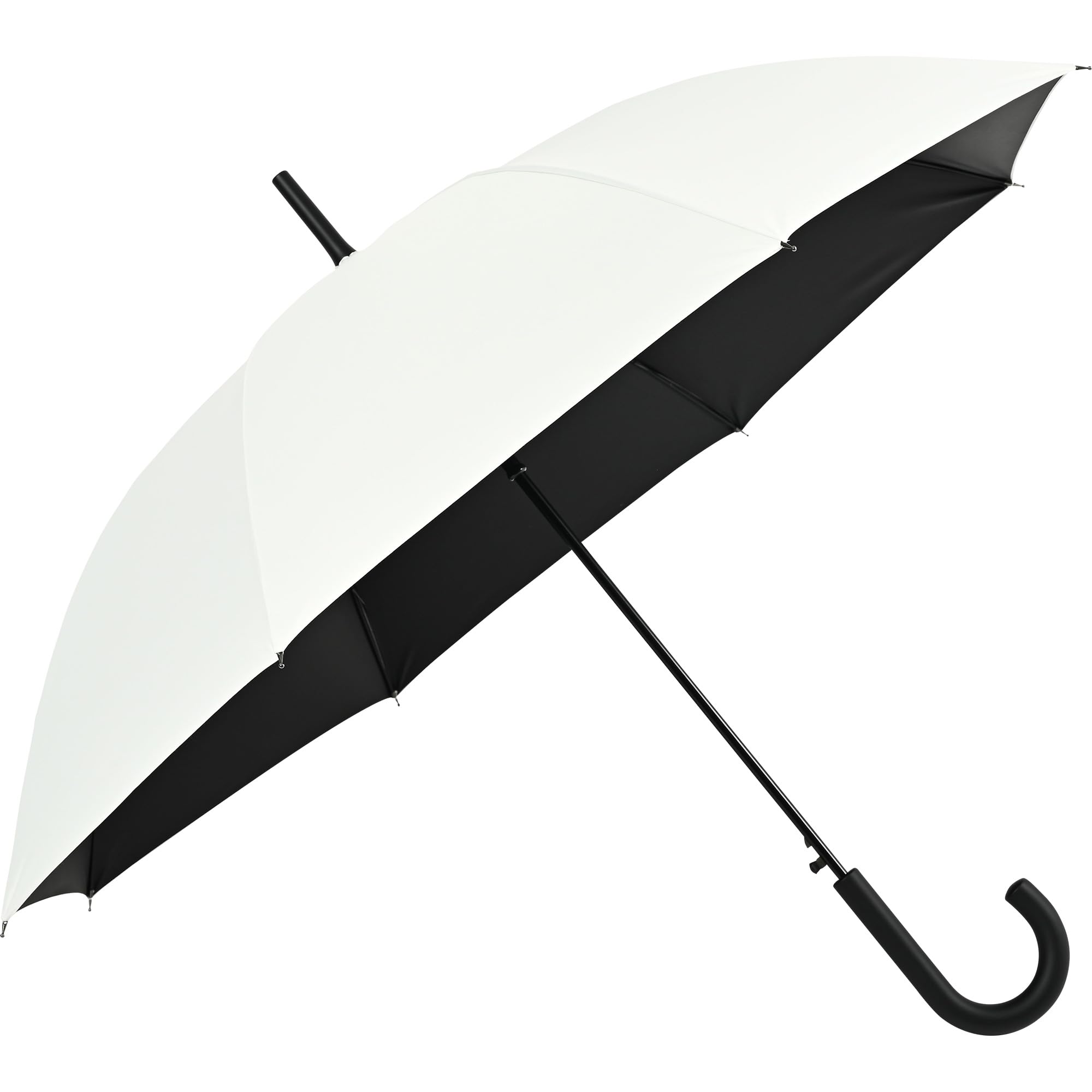 assa 日傘 メンズ 長傘 大きい 60cm 晴雨兼用 強撥水 遮熱効果 熱中症対策 遮光 100% UVカット 高強度グラスファイバー ワンタッチ ジャンプ傘 男女兼用 レディース使用可 FJ