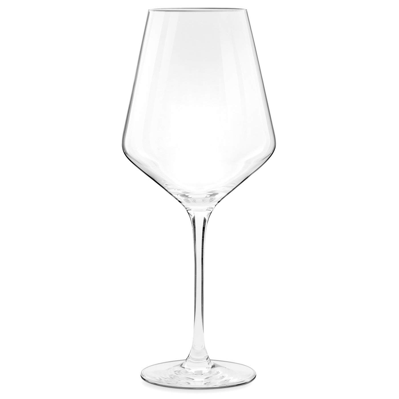 Maverton Calici da vino Avant-Garde - incisione personalizzata - 490 ml - set da 6 pezzi in vetro - ideale per vino rosso e bianco - regalo di matrimonio unico per la coppia