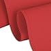 LTC LINENS Red Table Skirt for 4 Feet Rectangular or 48 Inch Round Table-14 ft Pleated Table Skirting Cloth Polyester for Banquet, Wedding, Trade Show