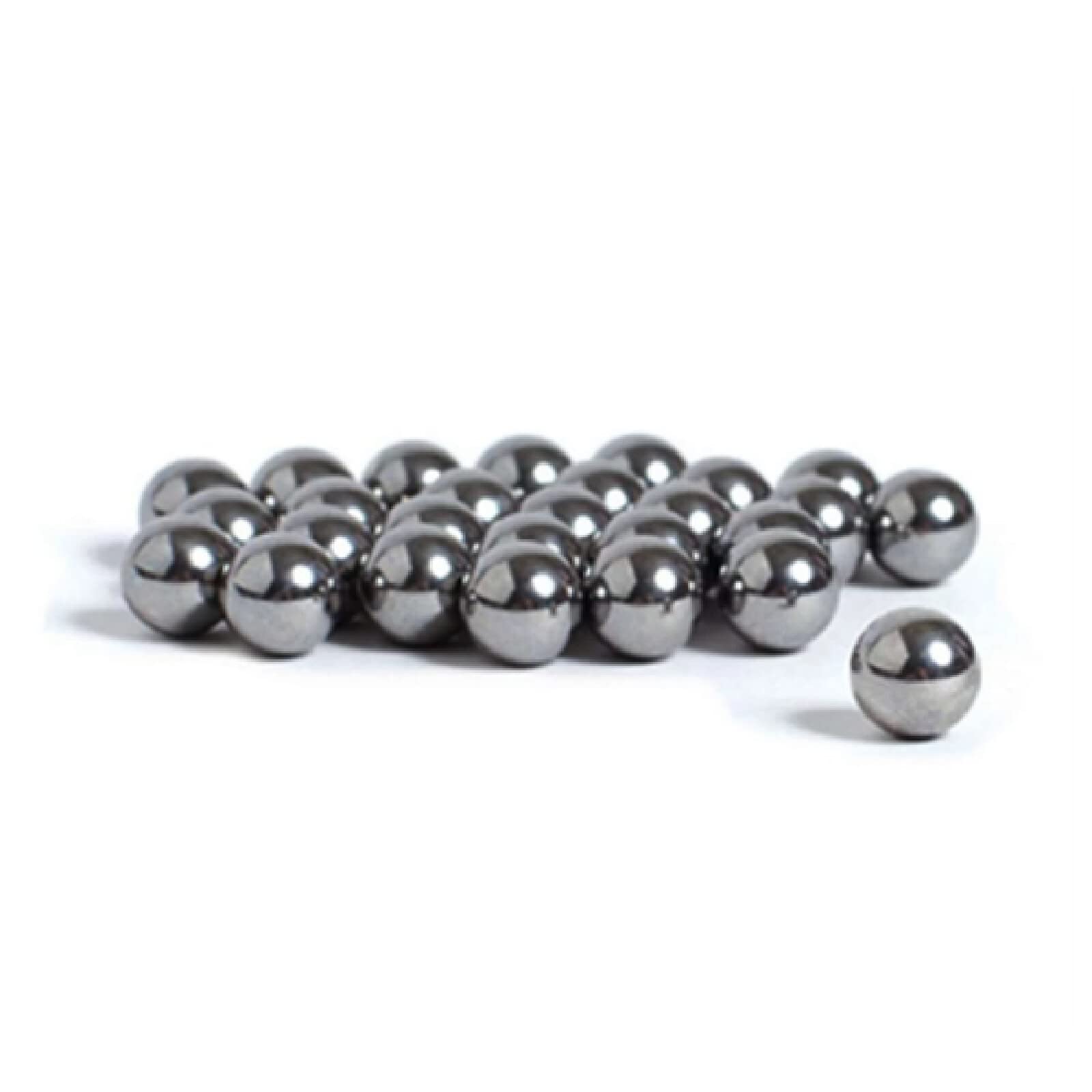 Sfera di precisione in acciaio al carbonio massicc Cuscinetti a sfere di precisione in acciaio Misure multiple 100 Pz(5.40mm)