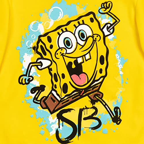 Spongebob Squarepants Little Boys Fleece Fashion Pullover Hoodie Yellow 6 #TOP4
