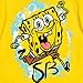 SpongeBob SquarePants Big Boys Fleece Fashion Pullover Hoodie Yellow 18-20