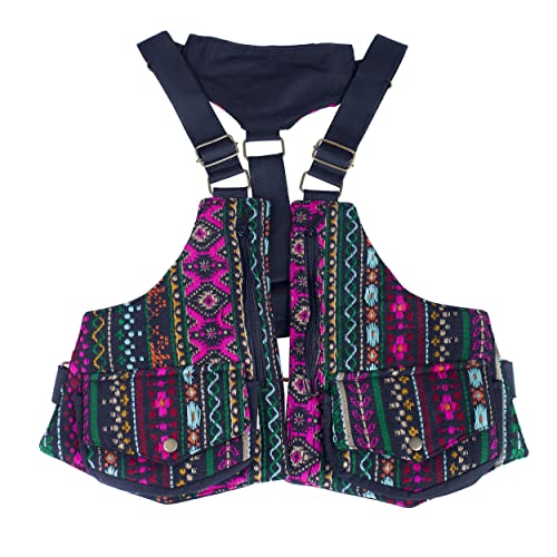 Jacquard Vest Bag Black