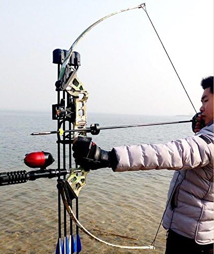 Obert Archery Fishing Reel Takedown Recurve Bow 40lbs Right Hand Bowfishing Hunting Fish Longbow Amazon Co Uk Sports Outdoors