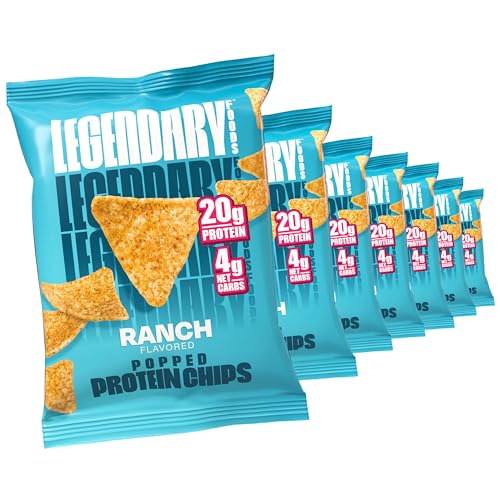 Legendary Foods Ranch Protein Chips – Popped Tortilla Style –