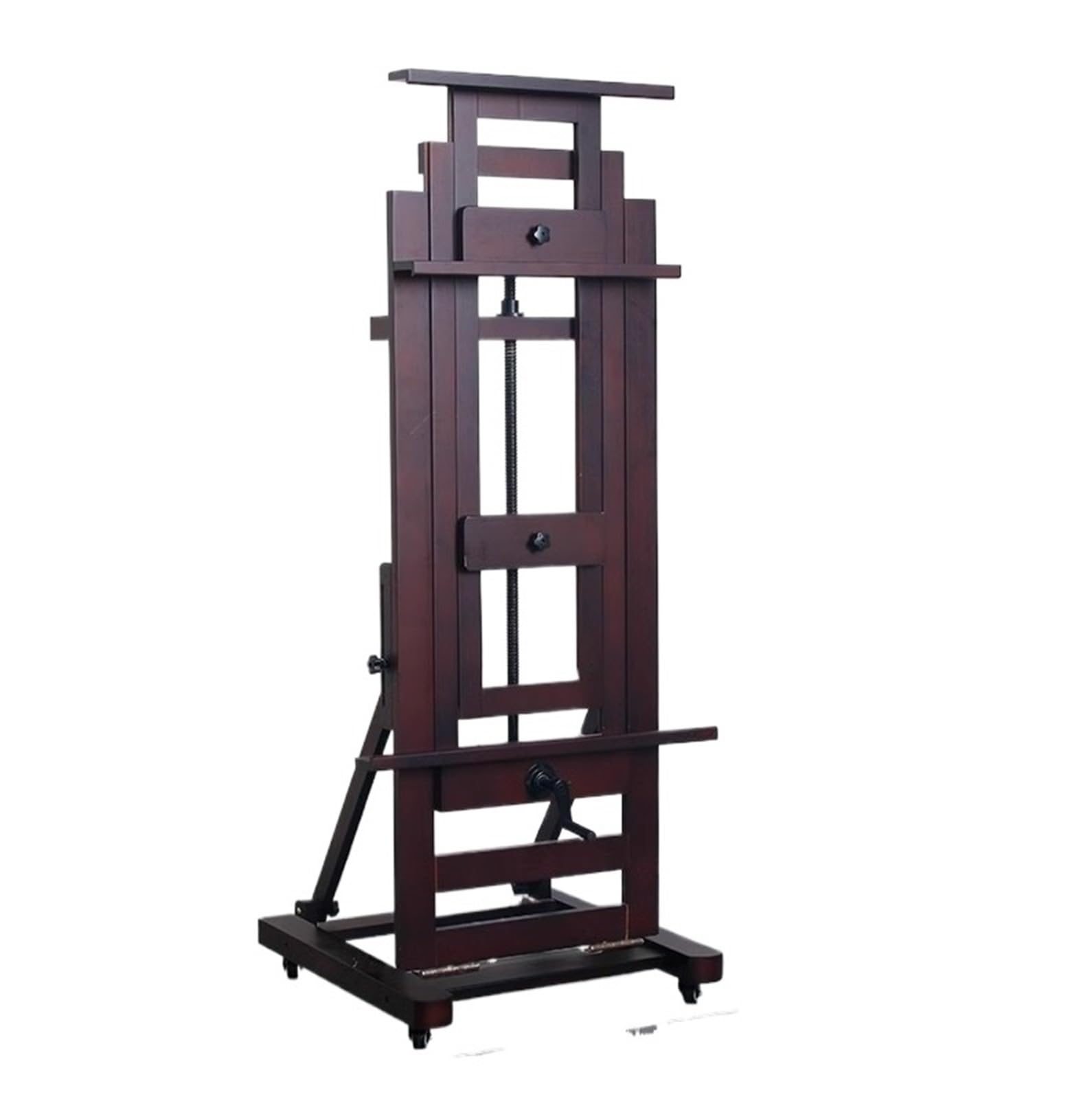 NGDFGR Easel Single-Rocker Flat Stand Dual-Purpose Easel Floor-Standing Adjustable Professional Exhibition,Color5