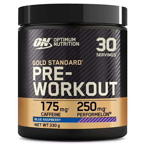 Optimum Nutrition Gold Standard Pre Workout Powder Blauwe Framboos 30 porties 330 g