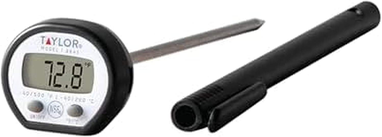 Taylor Digital Instant Read Meat Food Grill BBQ Kitchen Cooking Thermometer With Pocket