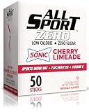 All Sport Zero Powder Sticks, Sugar Free, Sonic Cherry Limeade, 50 Count